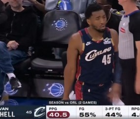 乐鱼登录入口-米切尔本赛季面对魔术场均砍40.5分 个人面对单一对手赛季最高分